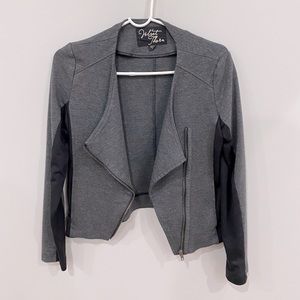 Boutique zip up going out jacket/bomber